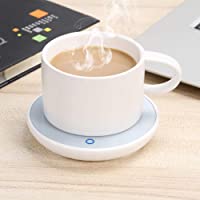 Calentador de tazas- café- té- leche- bebida- escritorio- calefacción- almohadilla- almohadilla- calentador- para…